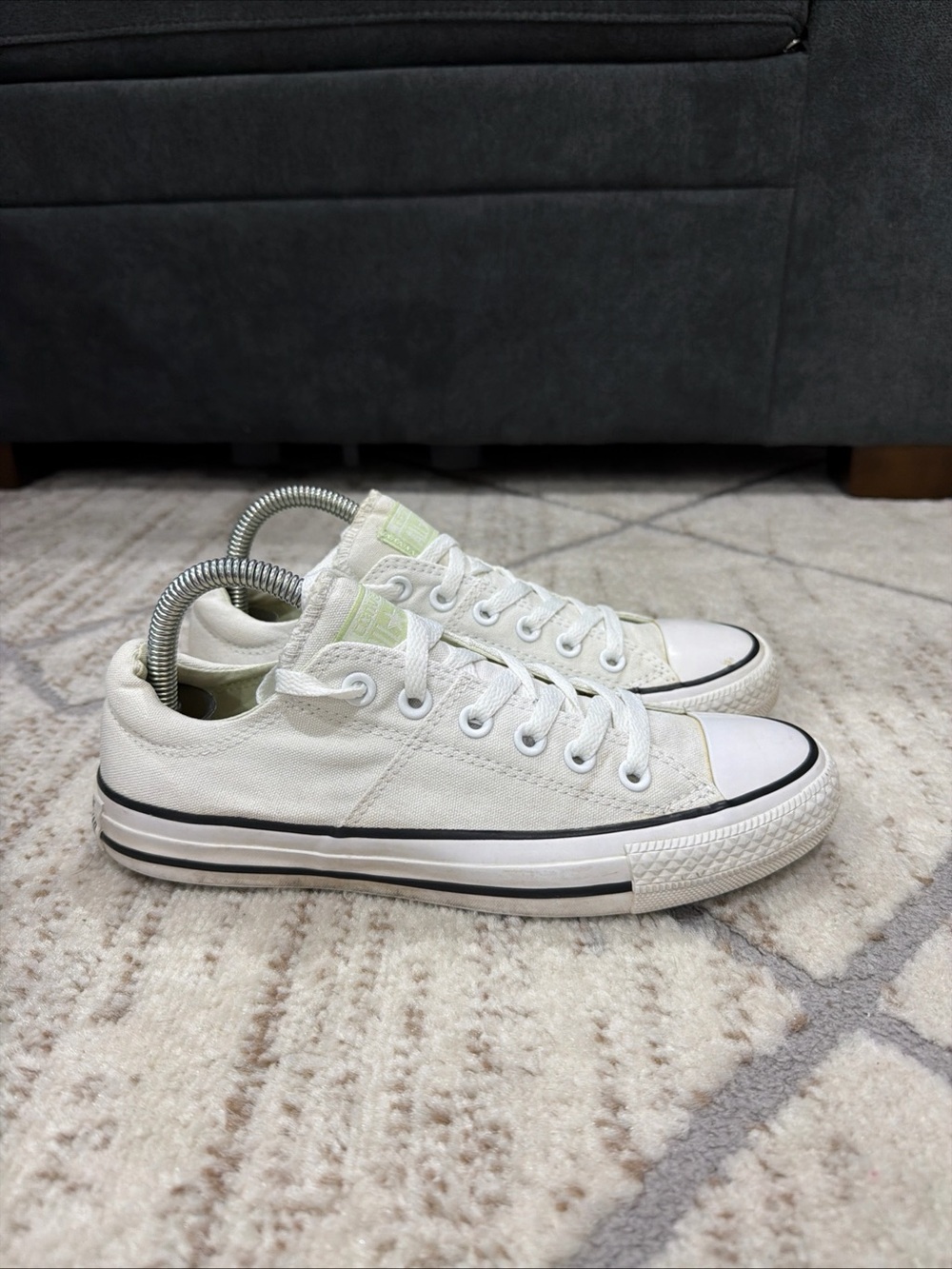 Converse Chuck Taylor All Star Madison Ox White Pistachio Green 551520F Womens 8